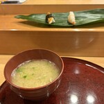 ひょうたん寿司 - あらだしのお味噌汁も最高