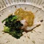 日本料理FUJI - 伊勢海老炙り、プチヴェール