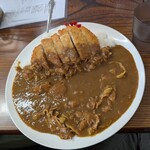 白龍ラーメン - カツカレー　950円