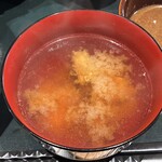 酒場はるや - アラの味噌汁