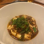 米山カリー食堂 - 選べるシメ／麻婆麺　太麺で風味があって美味い！