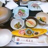 屋形船 晴海屋 - 屋形船のふりそで御膳 ¥13,200（税込）＋ 乗船＆飲み放題