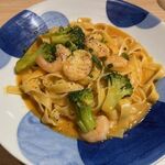 鎌倉パスタ - 料理写真:海老クリームパスタ