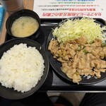 伝説のすた丼屋 - 料理写真:すたみな焼き定食 肉増し