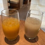 PISOLA - 果汁100%ジュース(プレミアムドリンクバー:マンゴー・白桃)