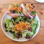 ウレタノ カフェ - 料理写真:野菜たっぷりサンド