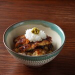 日田まぶし千屋 - ゆずごしょうと大根おろしを添えて