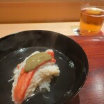 割烹 室井 - ズワイガニ　蟹の足よど大根