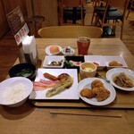 ダイワロイネットホテル - 料理写真:朝食ビュッフェ（第一段で食べたもの）