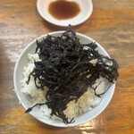 極汁美麺 umami - わさび海苔飯（200円）