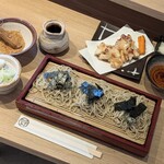 江戸そば マルノ - ざる＋活タコ天