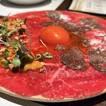 赤坂 金舌 - 雲丹とトリュフのプラチナハーフユッケ