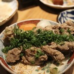 三茶一九 ハナレ - 牛すじ塩煮込み 柚子胡椒