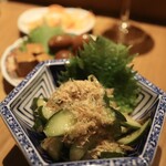 三茶一九 ハナレ - 梅きゅうり