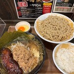 極中華蕎麦ひろた  - ★極つけ麺 中（麺300g・1300円税込）高級のり3枚（ラーメンマップ無料特典）