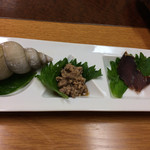 Taishuu Kappou Arakawa - 前菜3種