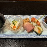 割烹 たま笹 - 先付け　秋刀魚やニシンなど季節もので