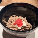 赤坂 金舌 - 箸休めのお蕎麦