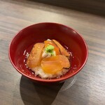 又一 - からすみと白子の飯蒸し