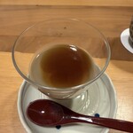 割烹 たま笹 - ほうじ茶プリン