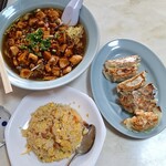 一品桃源 - 麻婆ラーメン半チャーハン餃子セット 1188円