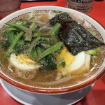 マルチューラーメン - つけ中華　ほうれん草トッピング