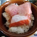 とんかつ専門店 かつ一 - 刺身のせ