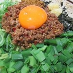 台湾ミンチのアップ