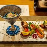 道後温泉 八千代 - 前菜