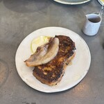 6eme - フレンチトースト　ベーコンとリコッタチーズ