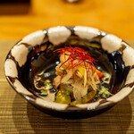 道後温泉 八千代 - 太刀魚南蛮漬け