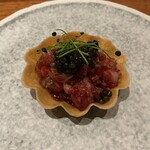 luogo - 熊本　馬肉　ビーツ　キャビア