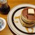 ピノキオ - 料理写真:ホットケーキとクリームソーダ