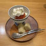 口福 みなみ - クレームダンジュ＆苺､洋梨添え