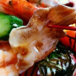 一力 - 海鮮ちらし丼 1200円