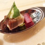 SALONE 2007 - 2014.12.  ristretto/ 味覚の濃縮 猪・赤すぐり・赤玉葱