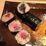 松もと - Ｈ26.12 鉄火とかんぴょう巻