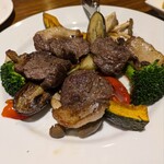 オステリア ピテカントロポ - ツキノワグマの炭火焼き