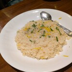 オステリア ピテカントロポ - 柚子のリゾット