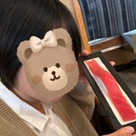 廻鮮寿司 塩釜港 - 次女の顔と比べてみました…