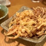 益庵 - 桜海老のかき揚げ