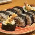 益庵 - 海老天巻き