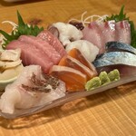 益庵 - お造り盛り合わせ3人前