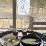 昇仙峡 渓流 流しそうめん・ほうとう 円右衛門 - 