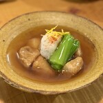 益庵 - 里芋の揚げ出し