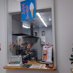 啄木亭 - 店内側テイクアウト購入口