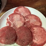 焼肉 かのや - 薄切りタン