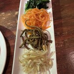 焼肉 かのや - ナムル盛り合わせ