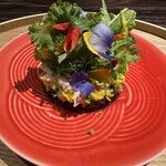 食堂さいと右 - ツリーサラダ