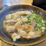 葉隠うどん - ごぼう天も最後までカリッと良いお味でした^ ^